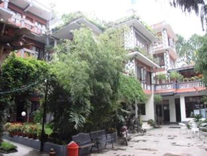 Green Hotel Kathmandu Bagian luar foto